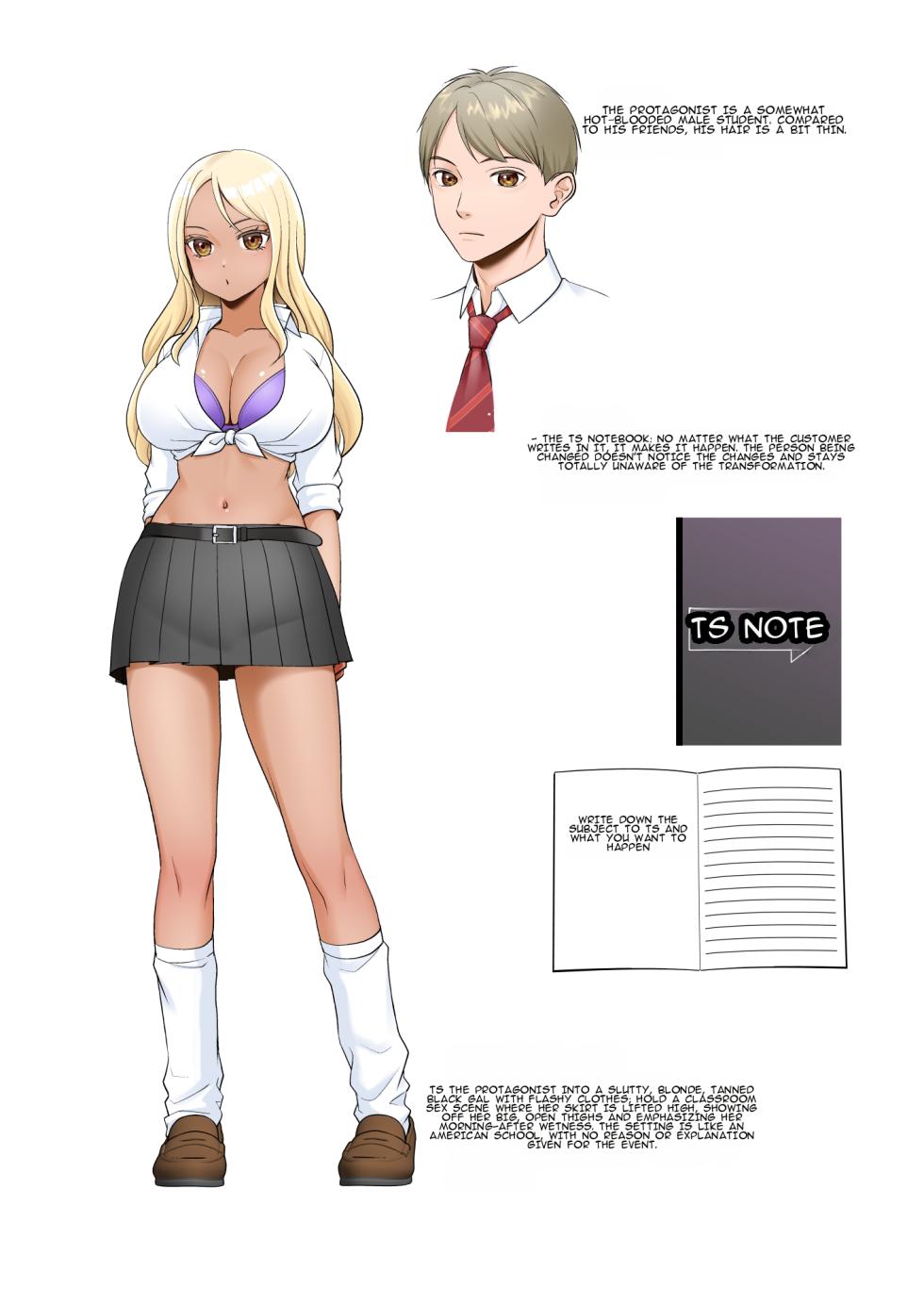 [Amulai Okashi Seisakusho (Joushi)] TS Kaihen Note de Yaritai Houdai!? | Do Whatever You Want with the TS Transformation Notebook!? - Page 38