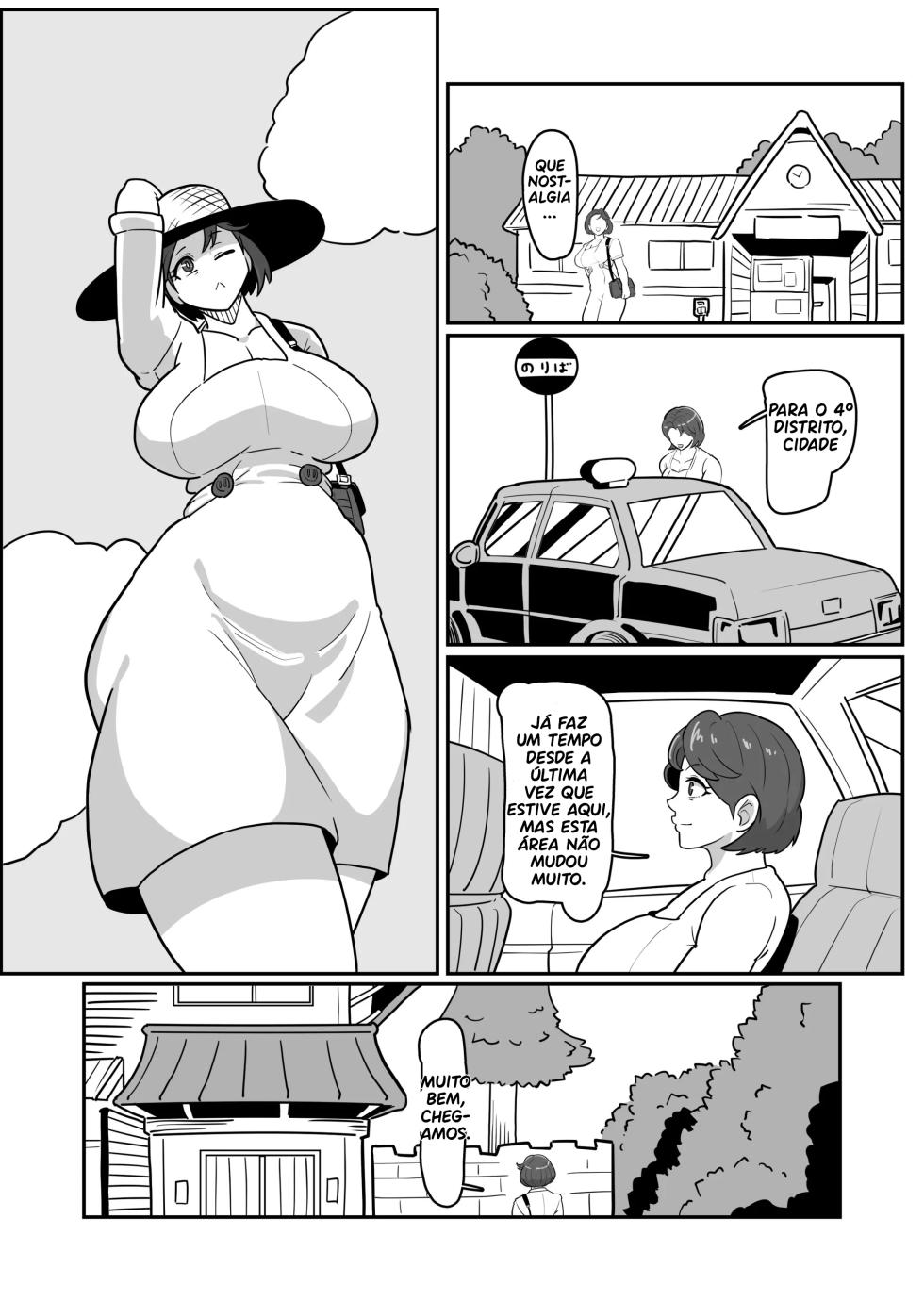 [Boundary (Sakai)] Bote Haha ~Ore o Jikka kara Oidashita Mukatsuku Hahaoya o Muriyari Haramasete Botehara Sex Zanmai!~ [Portuguese-BR] - Page 5