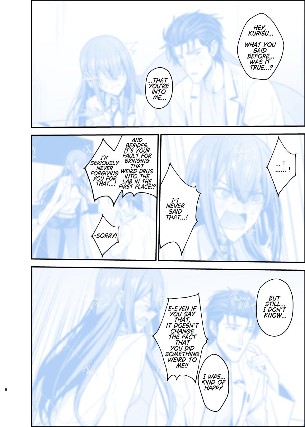[Shirase Rin (Shirase Rin)] Shinjitsu Setsuzoku no Truth Line | Truth Line of Synchronicity (Steins;Gate) [English] [Digital] - Page 6
