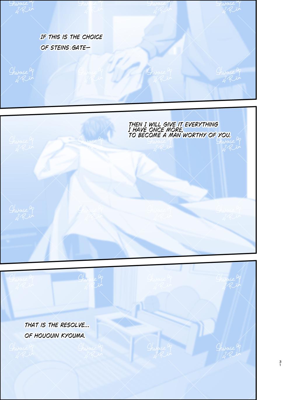 [Shirase Rin (Shirase Rin)] Shinjitsu Setsuzoku no Truth Line | Truth Line of Synchronicity (Steins;Gate) [English] [Digital] - Page 31