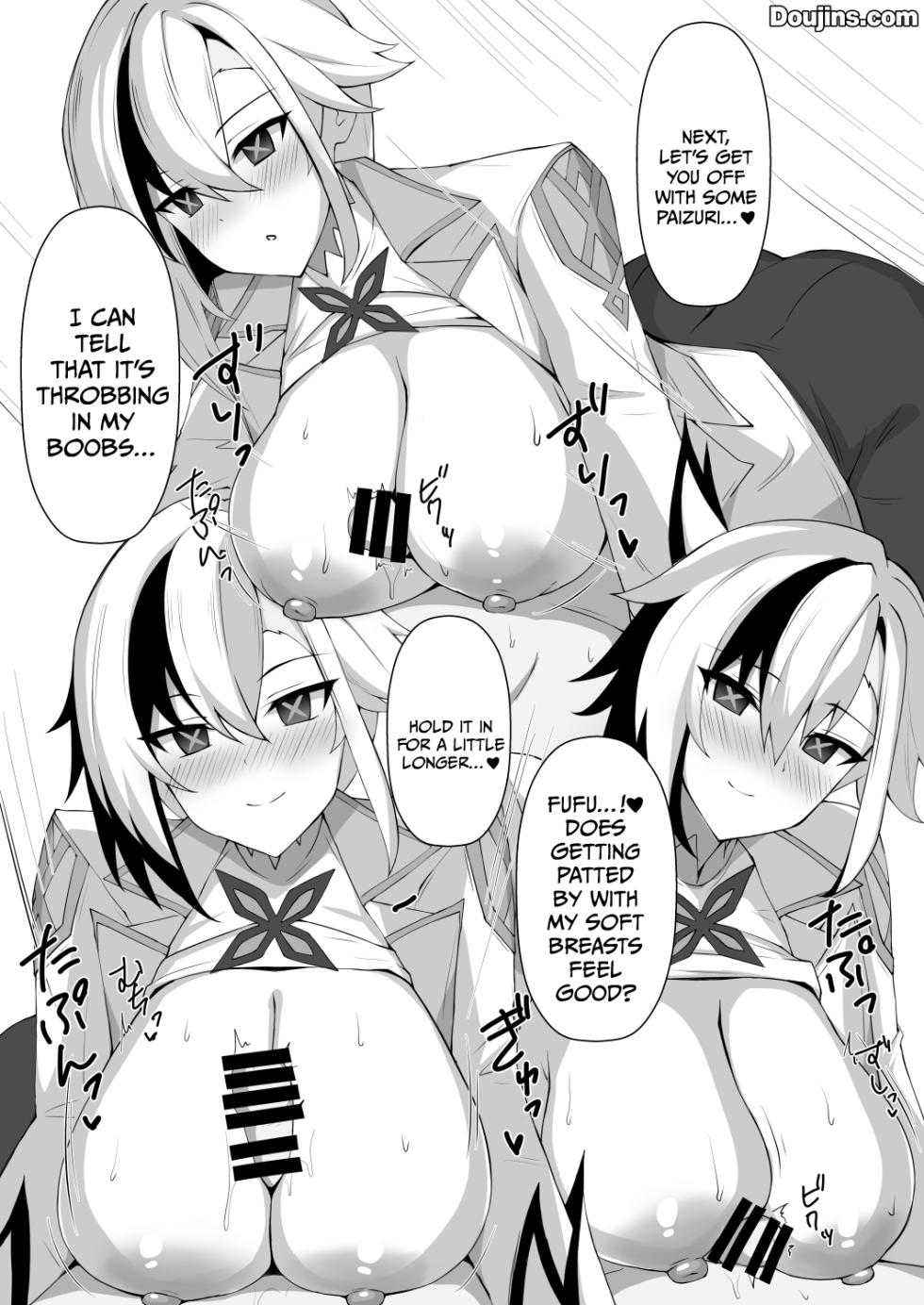 [Kyojinkou (Toyo)] OPPAI IMPACT F (Genshin Impact) [English] {Doujins.com} [Digital] - Page 11