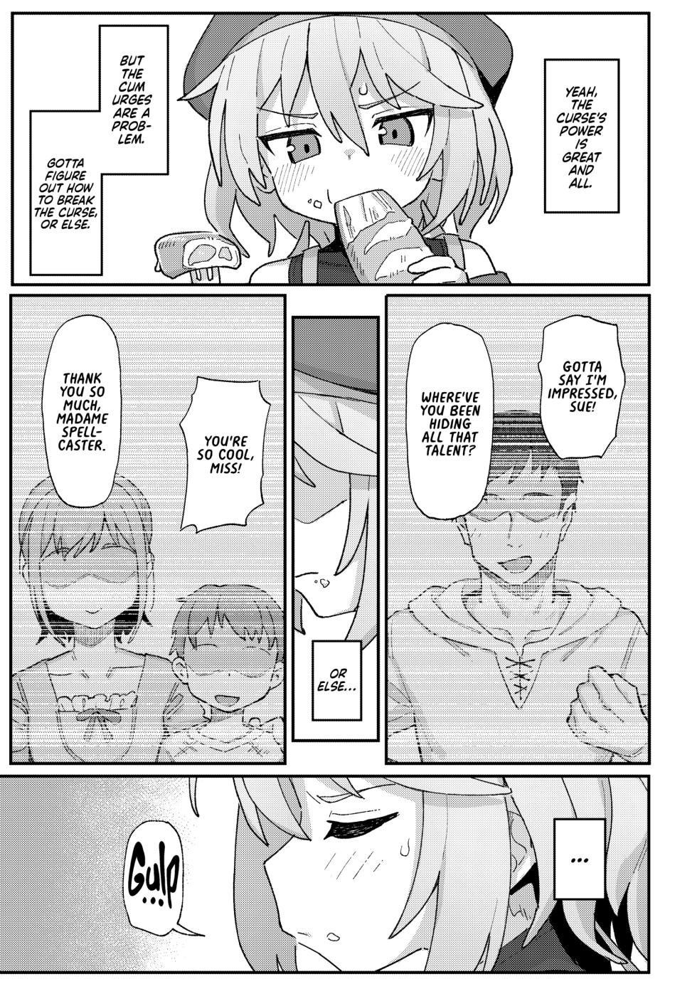 [Dagashiya (Wagashi)] Kakyuu Majutsushi, Inmon ni Somaru | The Junior Spellcaster And The Succubus Curse [English] [J18] [Decensored] [Digital] - Page 22