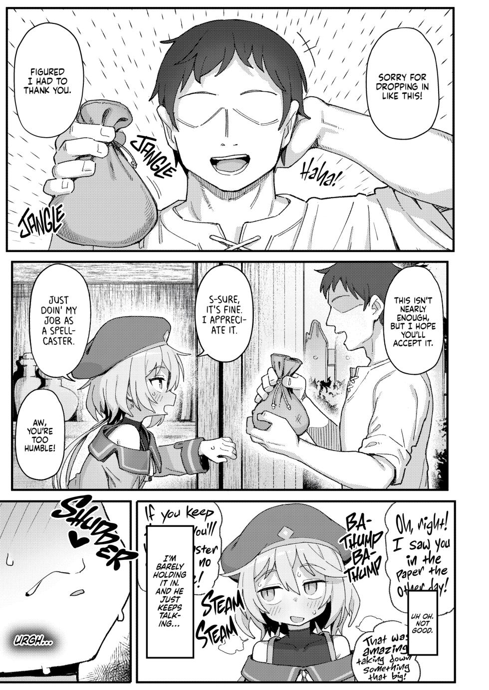 [Dagashiya (Wagashi)] Kakyuu Majutsushi, Inmon ni Somaru | The Junior Spellcaster And The Succubus Curse [English] [J18] [Decensored] [Digital] - Page 34