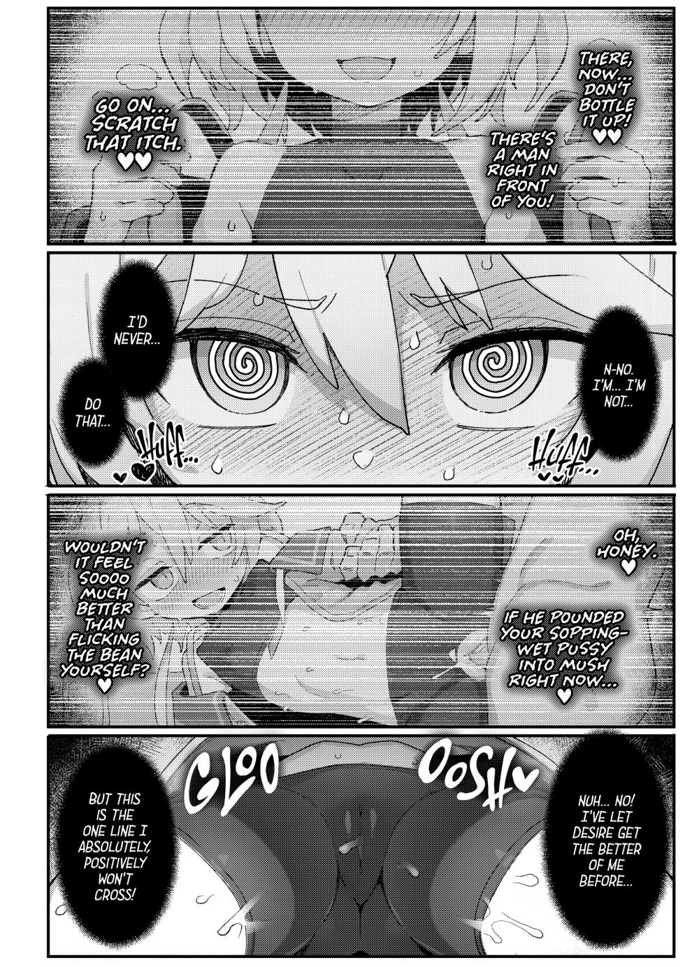[Dagashiya (Wagashi)] Kakyuu Majutsushi, Inmon ni Somaru | The Junior Spellcaster And The Succubus Curse [English] [J18] [Decensored] [Digital] - Page 35