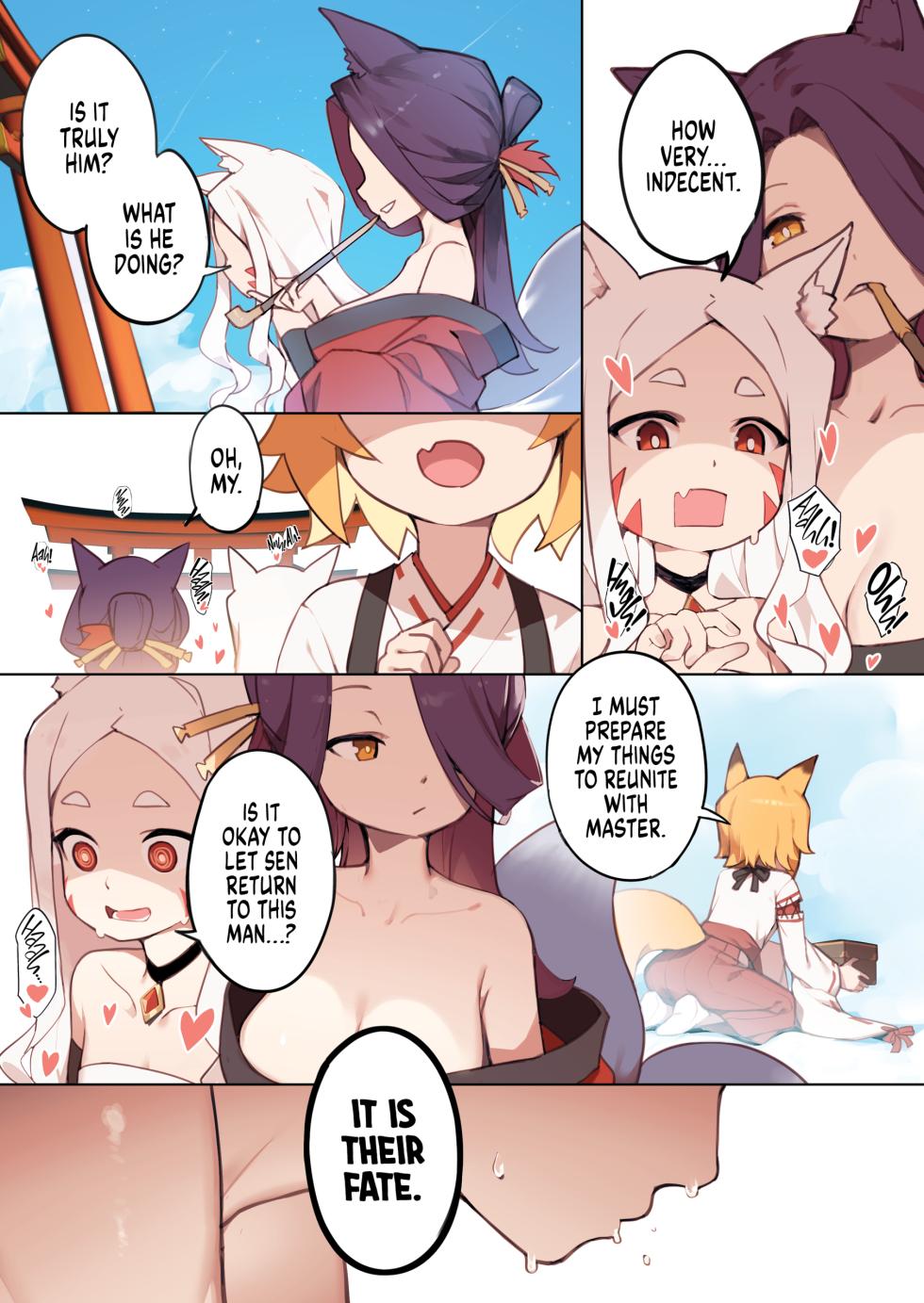 [BLVEFO9] 800-Nen no Yakusoku | Eight Hundred Year Promise (Sewayaki Kitsune no Senko-san) [English] [Summer Salt] [Decensored] [Digital] - Page 4