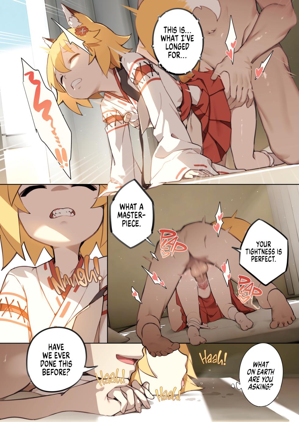 [BLVEFO9] 800-Nen no Yakusoku | Eight Hundred Year Promise (Sewayaki Kitsune no Senko-san) [English] [Summer Salt] [Decensored] [Digital] - Page 13