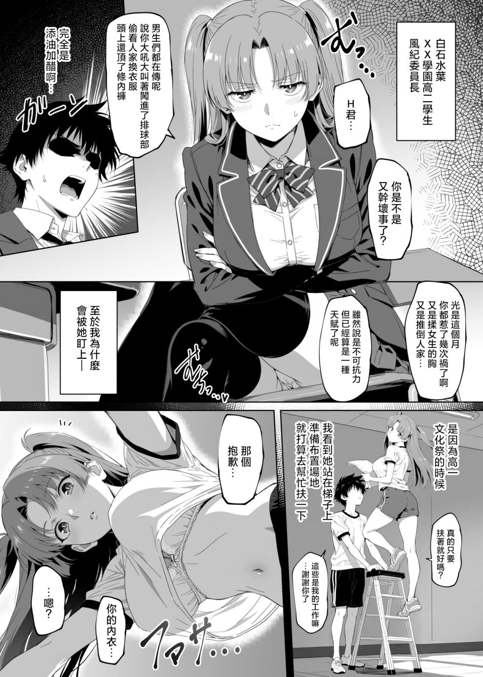 [Rokumarusou (Sanrokumaru)] Lucky Sukebe Tomari no Harem Shujinko no Karada o SEX no Saru Kouhai ga Nottotta Hanashi www | 常年發情期的野獸學弟奪舍了幸運色狼體質卻總是止步於此的學長的身體的故事 [Chinese] - Page 9