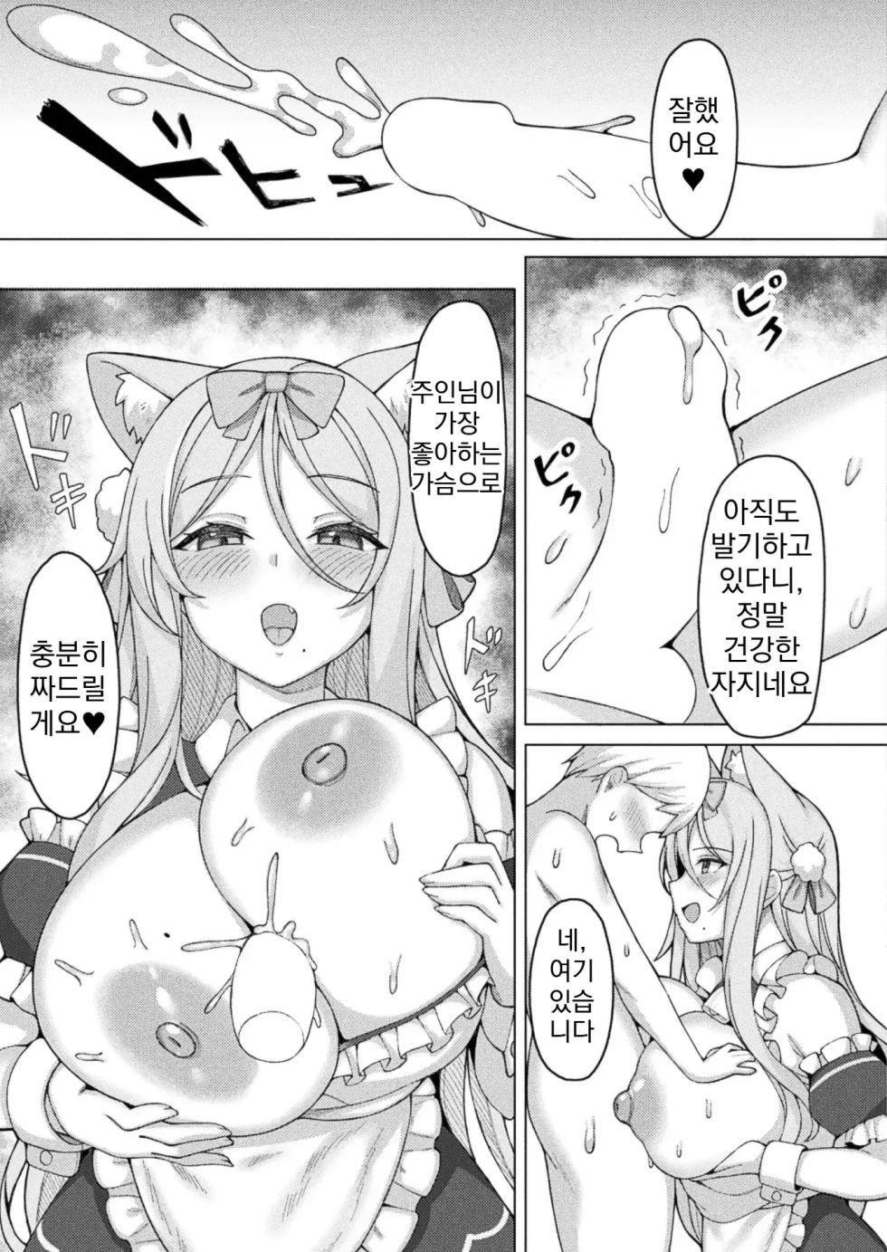 [Togami] Bokujou no Seishori-gakiri Neko Maid-san [Korean] - Page 5