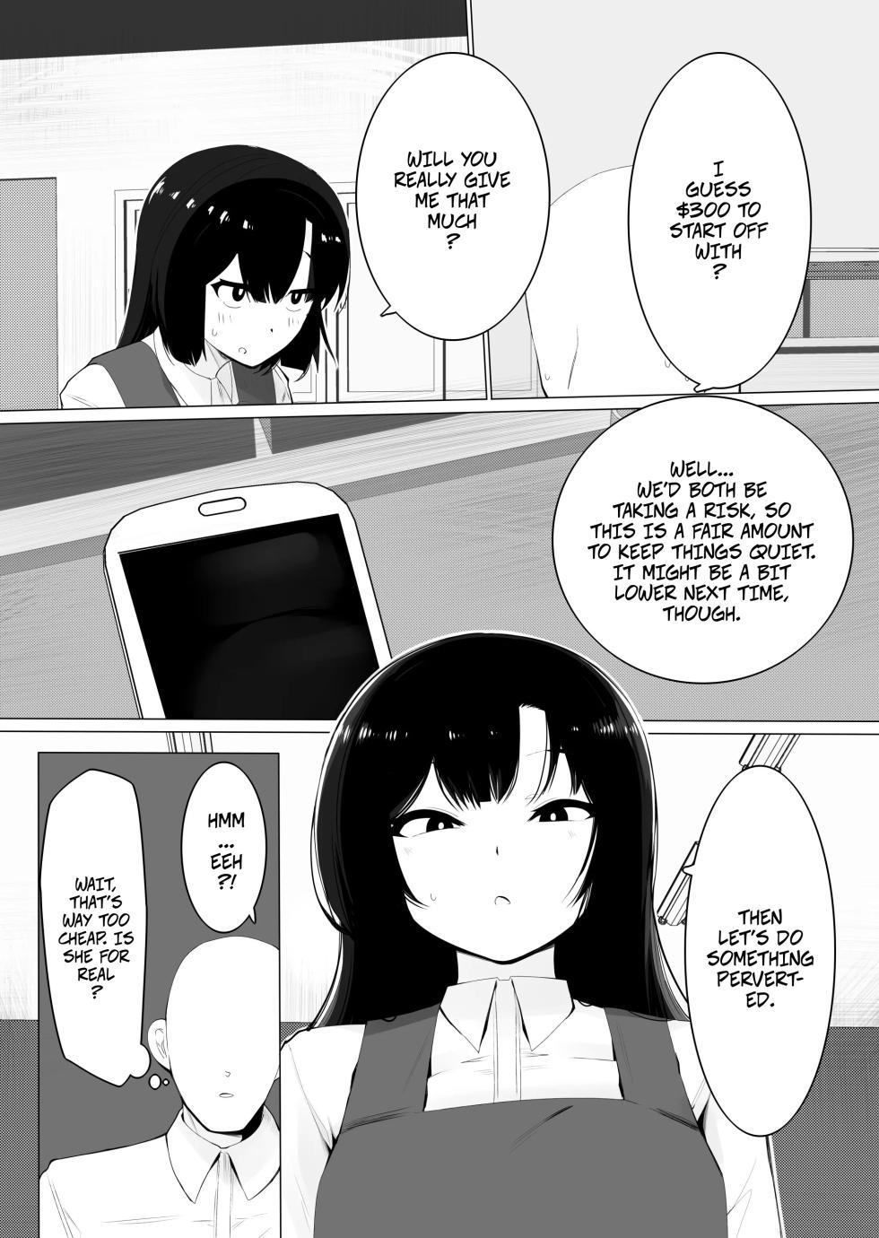 [Kongarin (Shiromaki Mizuga)] A Gal Using Her Body To Make Extra Money At Her Part-time Job - Page 6