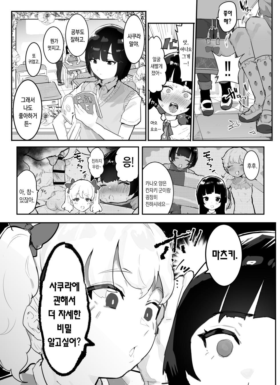 [Airimiash (Rabu)] Kanzaki Sakura Harem-ka Keikaku | 칸자키 사쿠라 하렘화 계획 [Korean] - Page 4