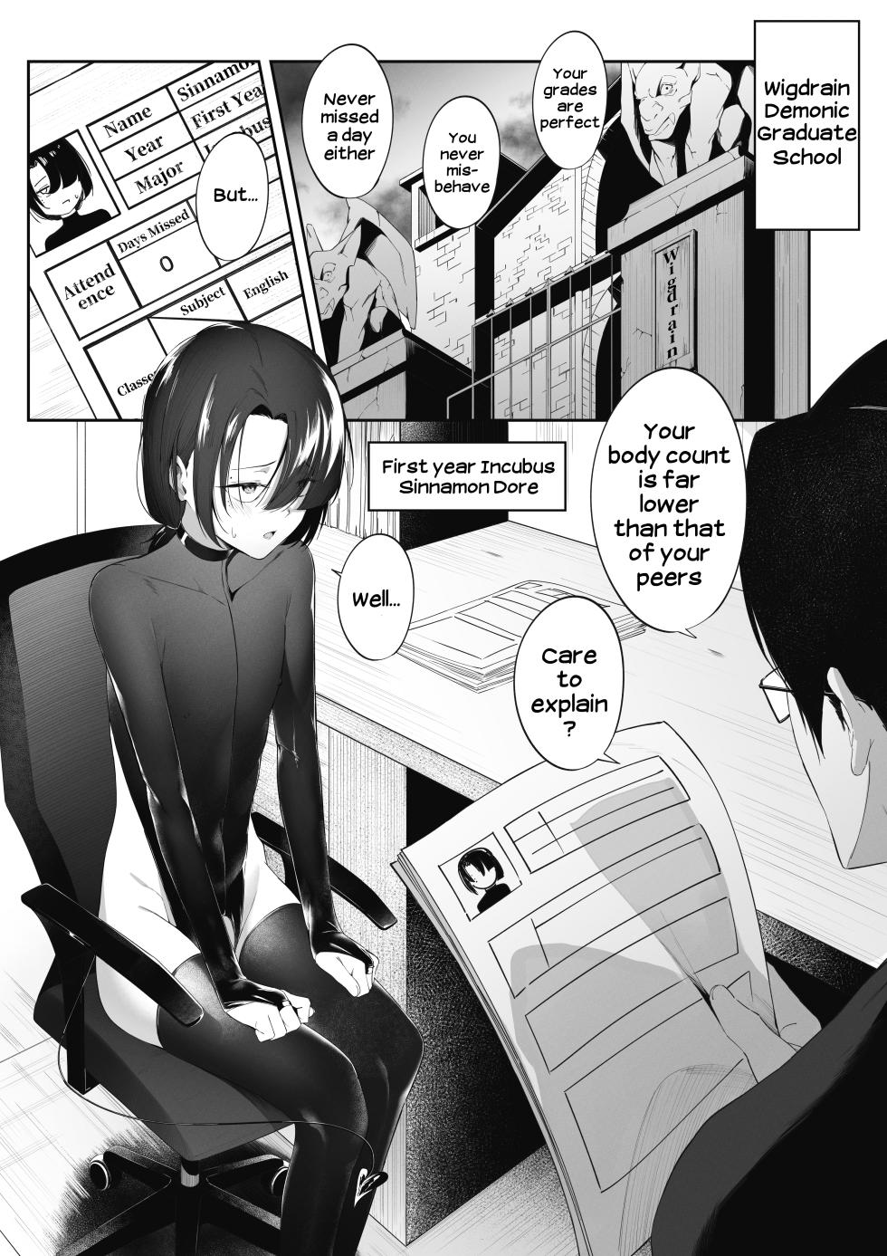 [Uchi no Yoko (Hanamaru Sensei)] Femboy Incubus in distress - Page 3