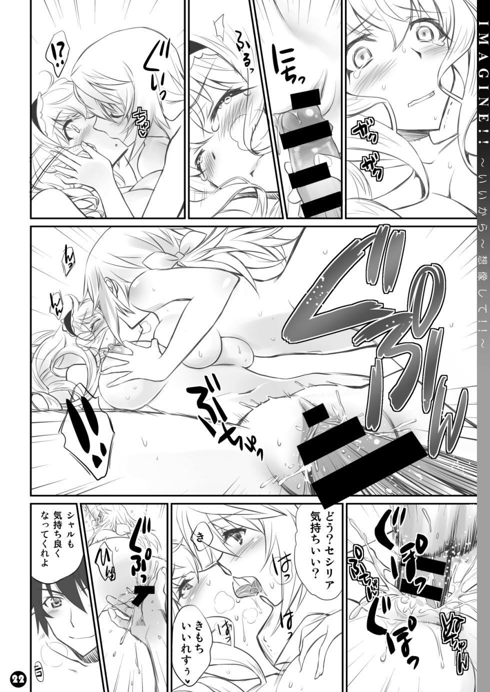[Bloody Okojo (Mojyako, Caviar)] IMAGINE!! ~Iikara Souzou Shite!!~ (IS <Infinite Stratos>) [Digital] - Page 22