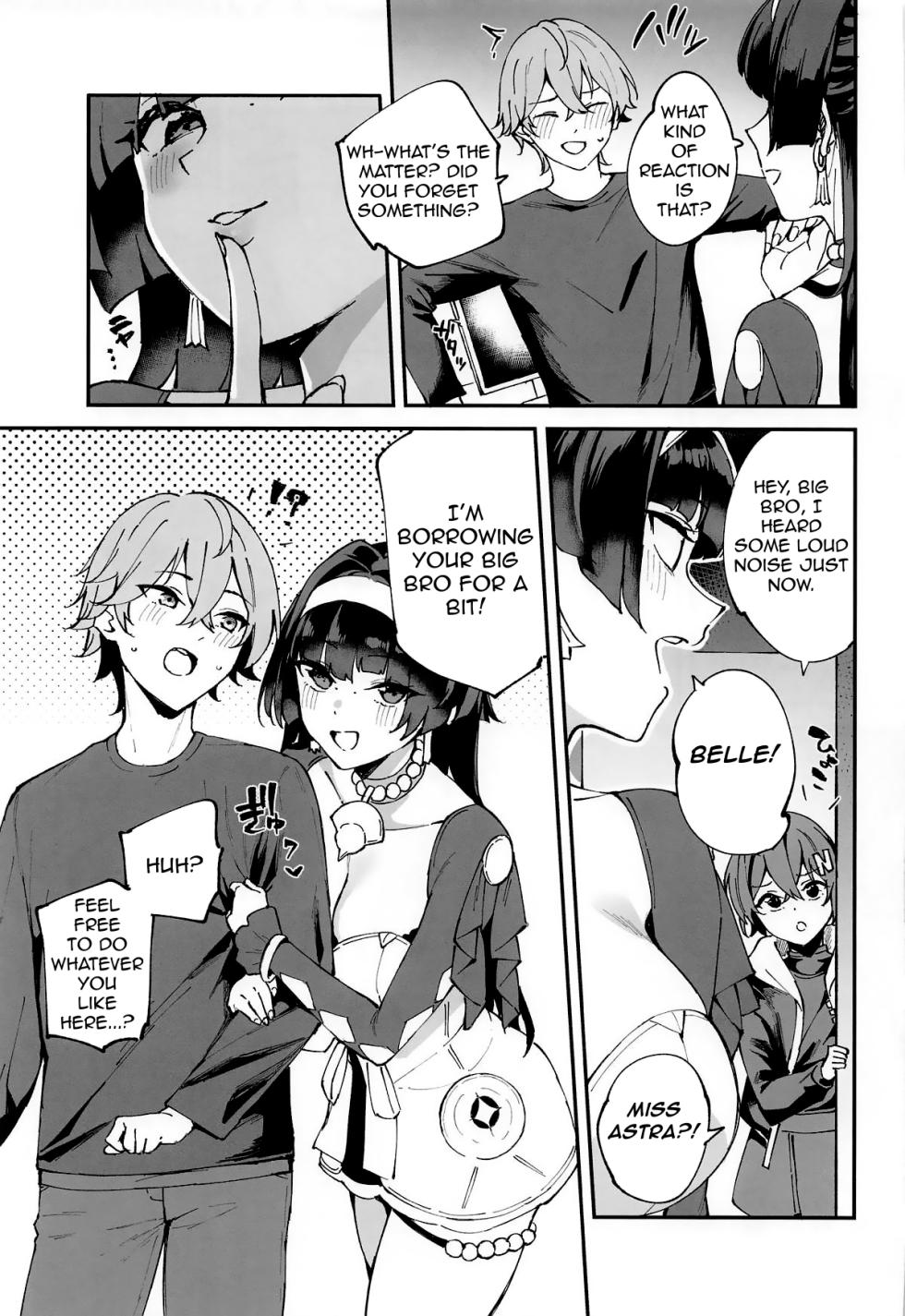 (C107) [Garimpeiro (Mame Denkyuu)] Astra-san to Ikinuki | Yao Astra and a Little R&R (Zenless Zone Zero) [English] - Page 4
