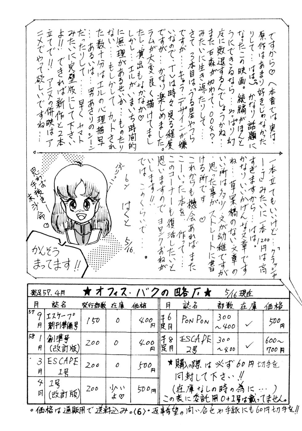 [Office Baku (Various)] Gyakuten Ippatsu Esukēpu - ESCAPE Special - PON PON (1984) - Page 8