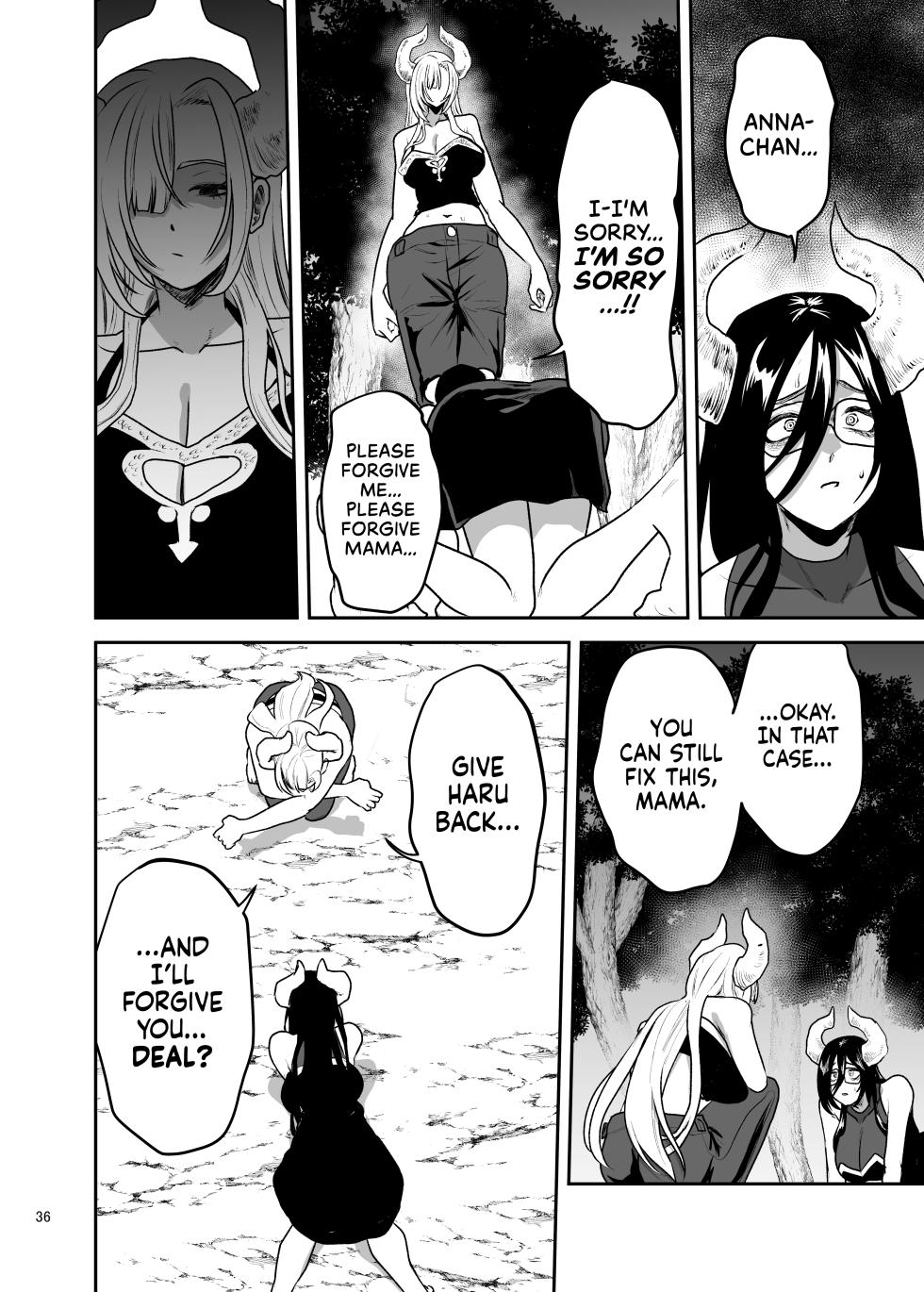 [Yayumi] Suki na Otoko o Mama ni Torareta Onna | The Woman Whose Beloved Man Was Stolen by Her Own Mother [English] [NudeSalad] - Page 36