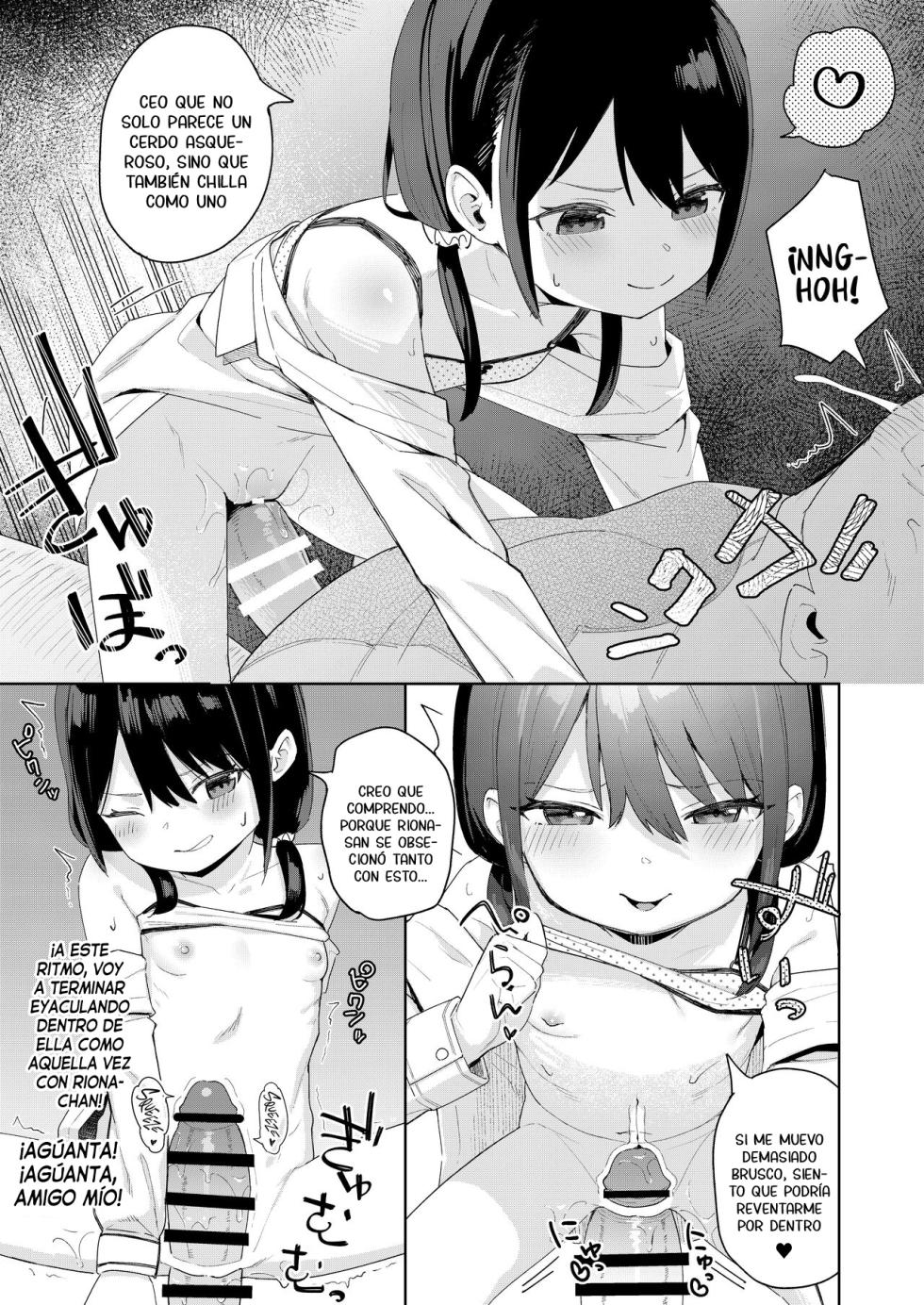 [Spiral (Arumamai Ayuka+)] Musume no Tomodachi no Mesugaki ni Okasaremashita 2 | Fui violado por una mocosa que es amiga de mi hija 2 [Spanish] [Traducciones Necesarias] - Page 14