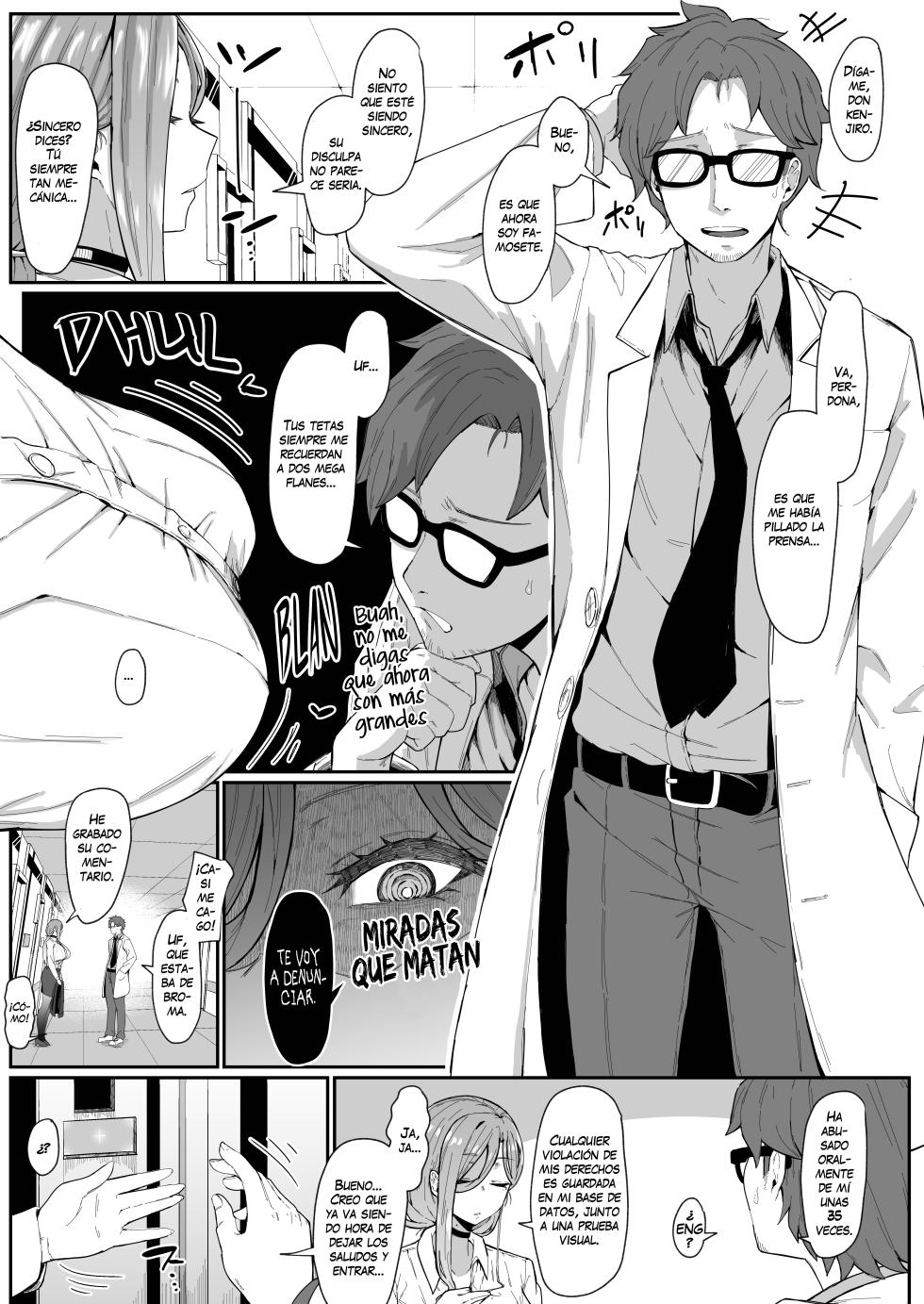 [Muru no Honbako] ¿Sueñan las ginoides eléctricas con sus hijos de carne y hueso? | Andoroid wa Boshi de Tsugau Yume o Miru ka? [Spanish] [Horchata Scans] - Page 12