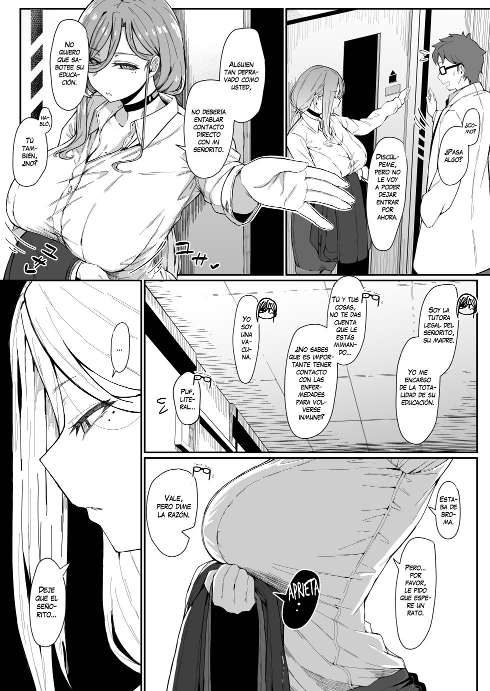 [Muru no Honbako] ¿Sueñan las ginoides eléctricas con sus hijos de carne y hueso? | Andoroid wa Boshi de Tsugau Yume o Miru ka? [Spanish] [Horchata Scans] - Page 13