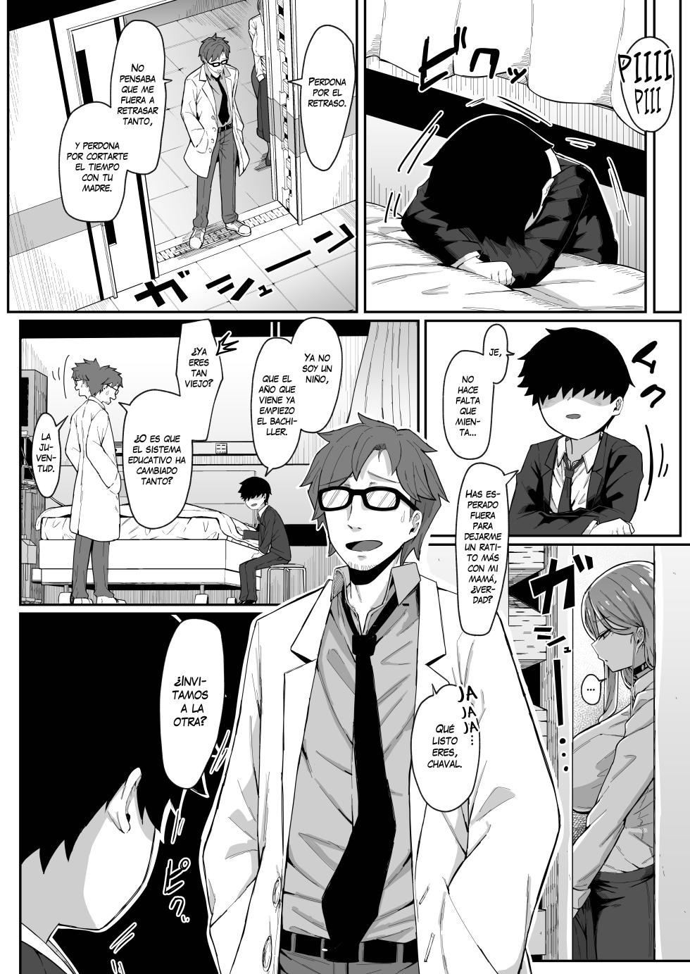[Muru no Honbako] ¿Sueñan las ginoides eléctricas con sus hijos de carne y hueso? | Andoroid wa Boshi de Tsugau Yume o Miru ka? [Spanish] [Horchata Scans] - Page 15