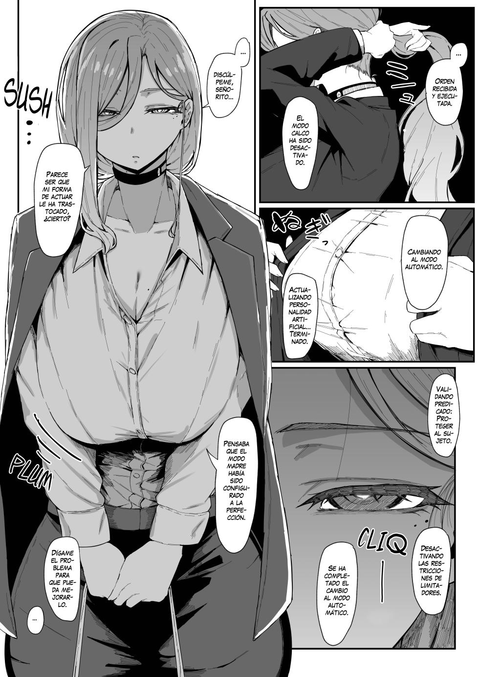 [Muru no Honbako] ¿Sueñan las ginoides eléctricas con sus hijos de carne y hueso? | Andoroid wa Boshi de Tsugau Yume o Miru ka? [Spanish] [Horchata Scans] - Page 7