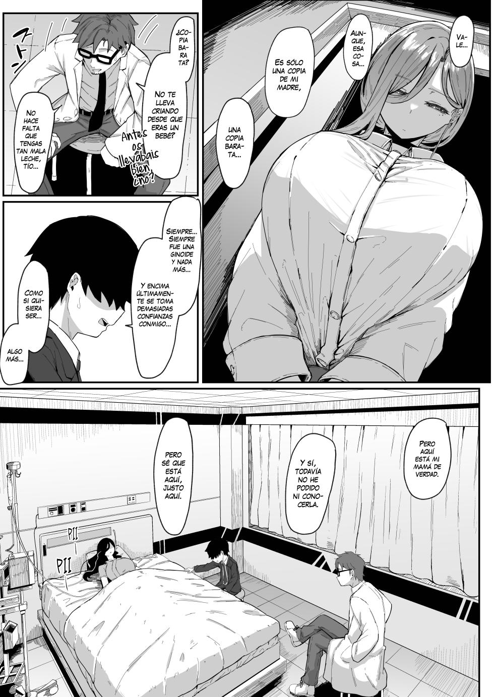 [Muru no Honbako] ¿Sueñan las ginoides eléctricas con sus hijos de carne y hueso? | Andoroid wa Boshi de Tsugau Yume o Miru ka? [Spanish] [Horchata Scans] - Page 16