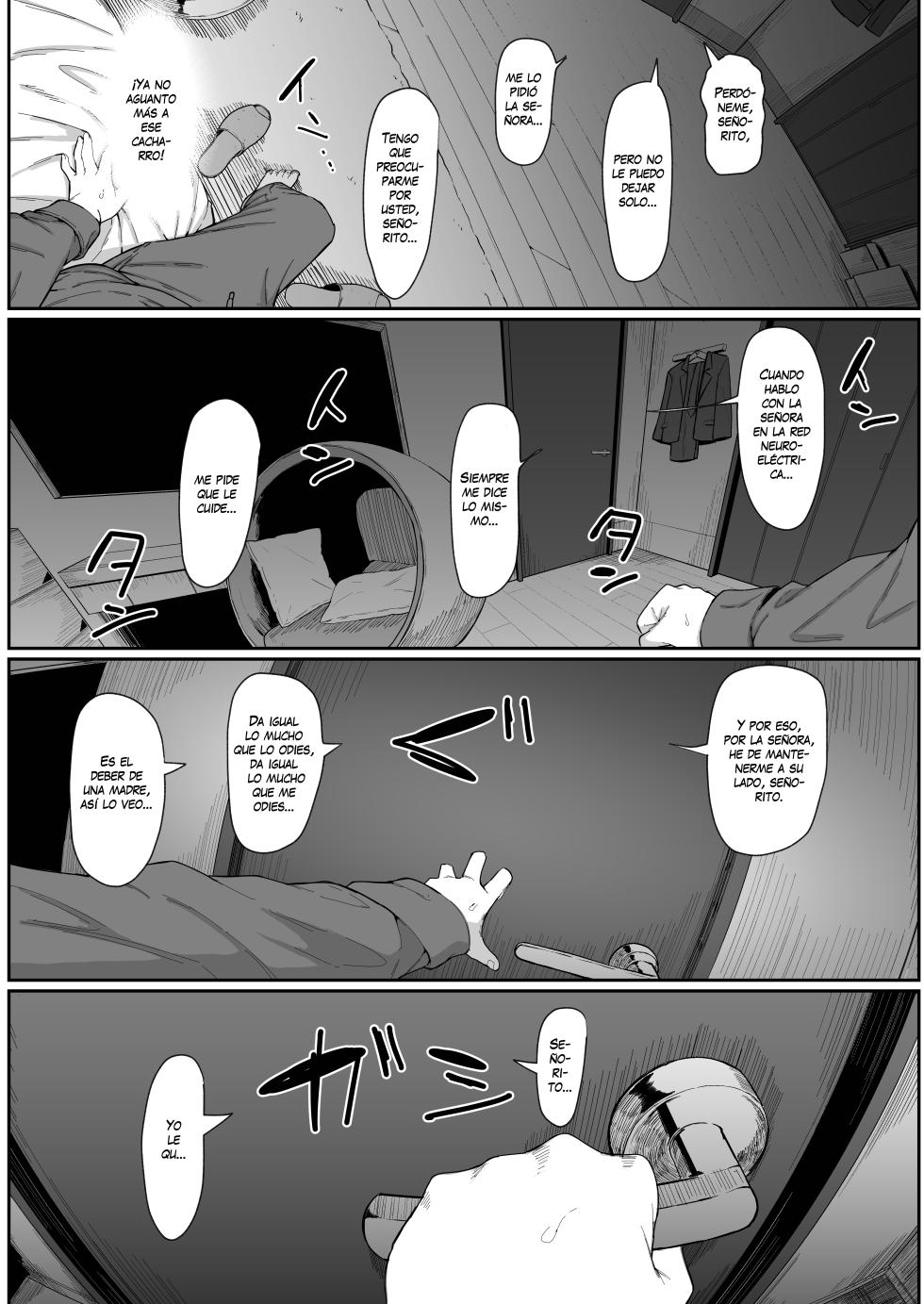 [Muru no Honbako] ¿Sueñan las ginoides eléctricas con sus hijos de carne y hueso? | Andoroid wa Boshi de Tsugau Yume o Miru ka? [Spanish] [Horchata Scans] - Page 28
