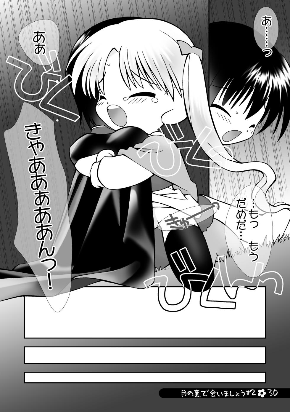 [Sadakichidou (Yamamoto Takeo)] Tsuki no Ura de Aimashou #2 - Let's go to the Darkside of the Moon #2 (Yume no Crayon Oukoku) [Digital] - Page 29