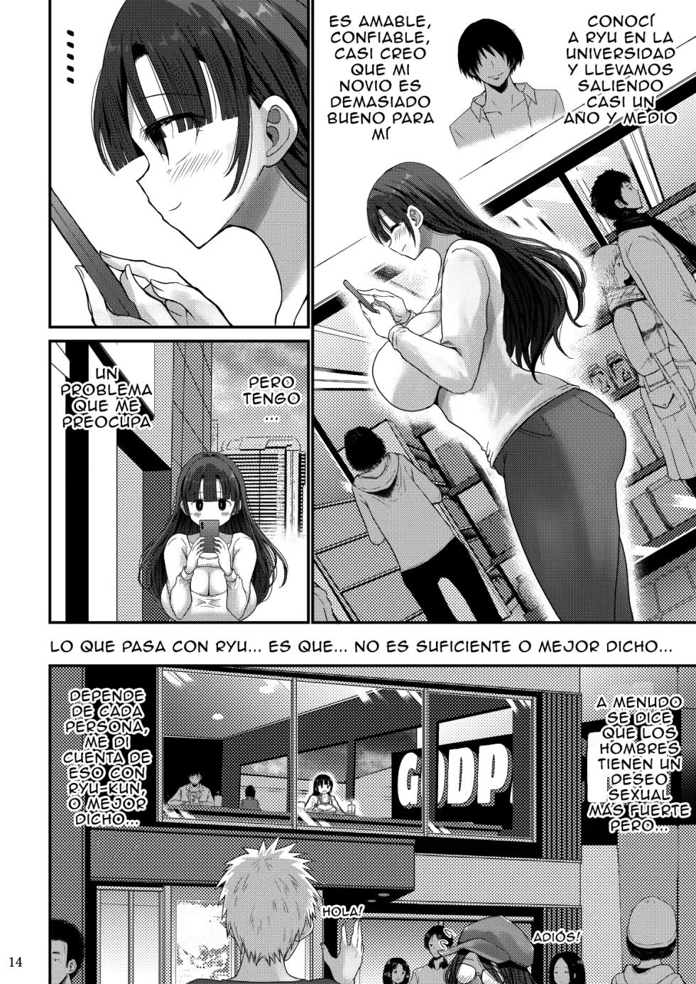 [GOD Ryokutya (Bu-chan)] Yokkyuu Fuman ga Tamatte Hoka no Otoko no Chinpo Case ni Natteshimatta Oku-san -Musume Hen- [Spanish] - Page 14
