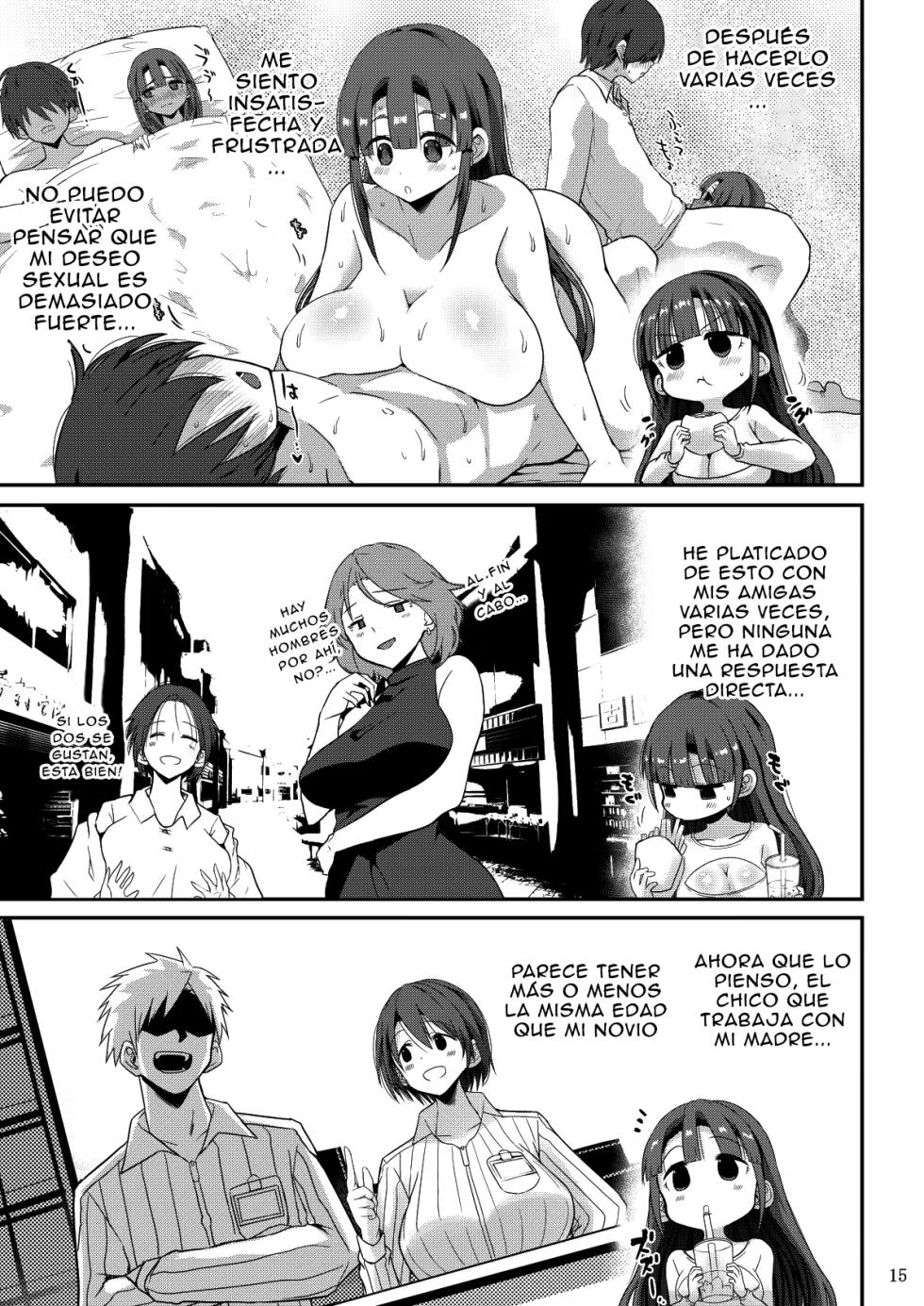 [GOD Ryokutya (Bu-chan)] Yokkyuu Fuman ga Tamatte Hoka no Otoko no Chinpo Case ni Natteshimatta Oku-san -Musume Hen- [Spanish] - Page 15