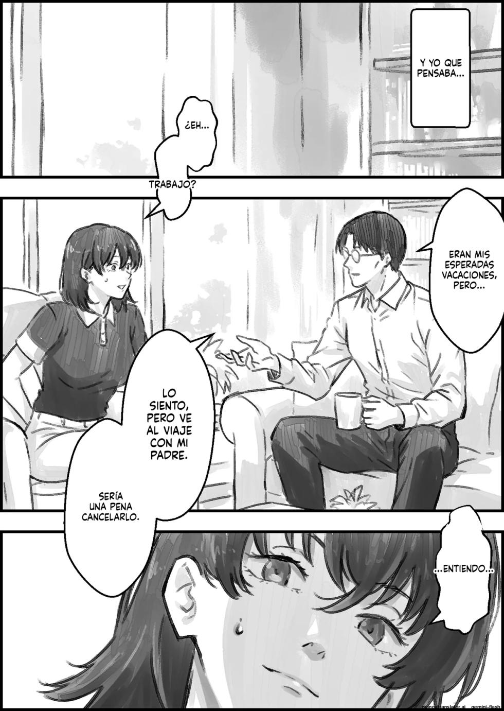 [Naoya] Gifu to no Kozukuri Onsen Ryokou [Spanish] - Page 12