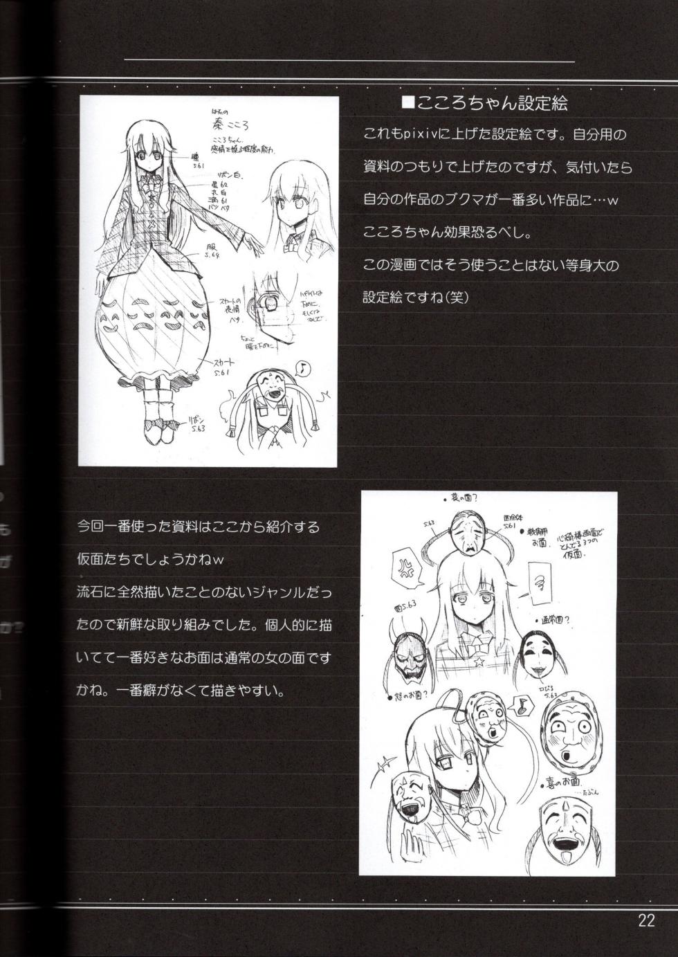 (C84) [Mitter Nacht Bibliothek (Tsuji Kazuho)] Kanjou Yutaka na Cocollon - Poker Face Cocollon (Touhou Project) - Page 21