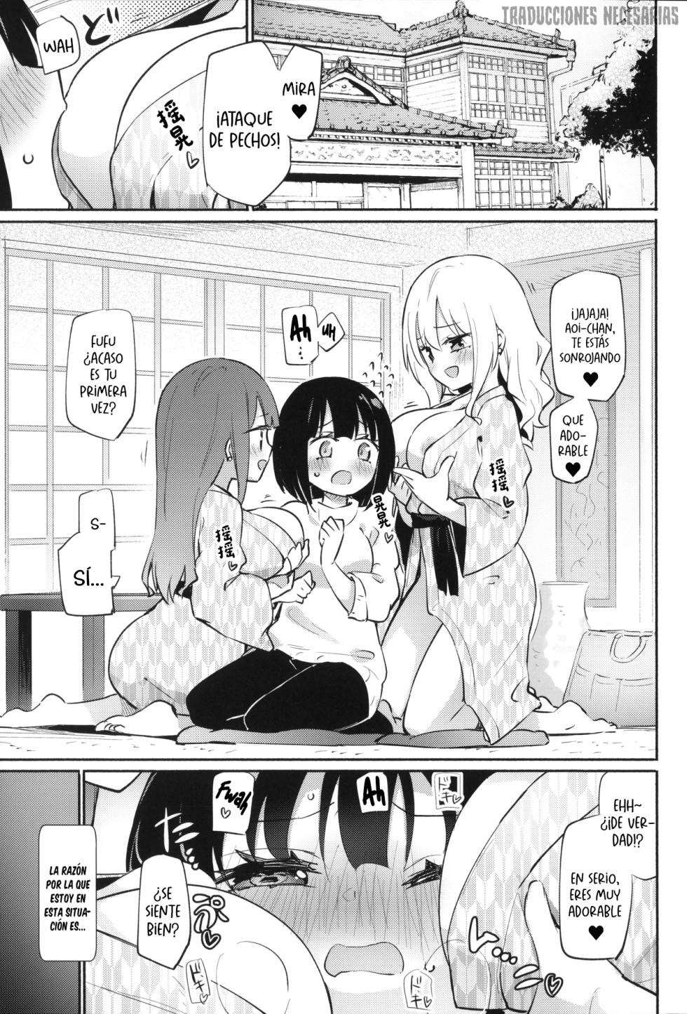 (C107) [Homuraya Pleiades (Homura Subaru)] Dokidoki★ Munyumunyu Onsen Ryokou | Un emocionante★ y suavecito viaje a las aguas termales [Spanish] [Traducciones Necesarias] - Page 2
