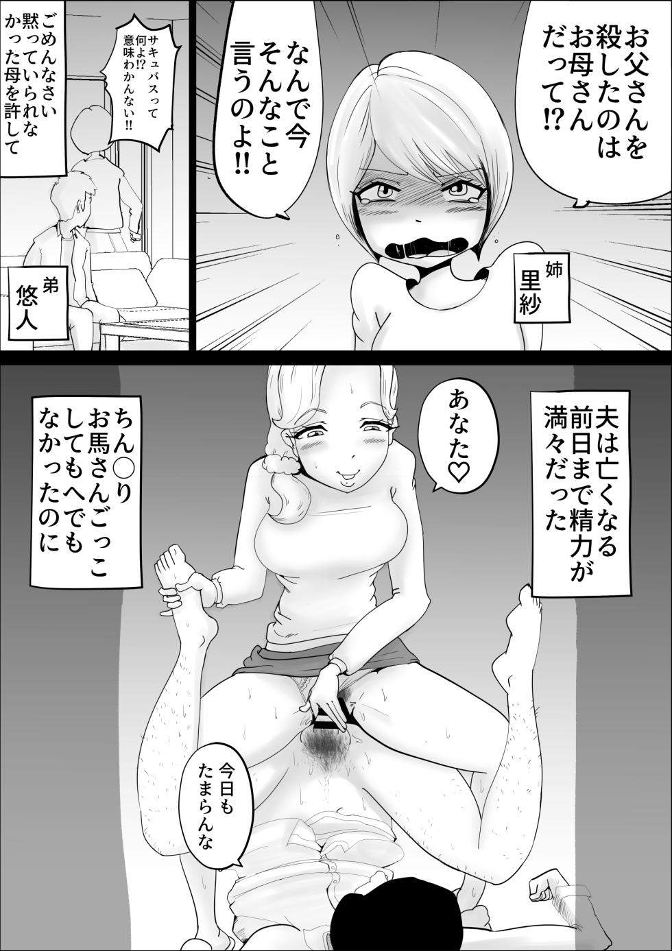 Mother Succubus's Son Violation - Page 3