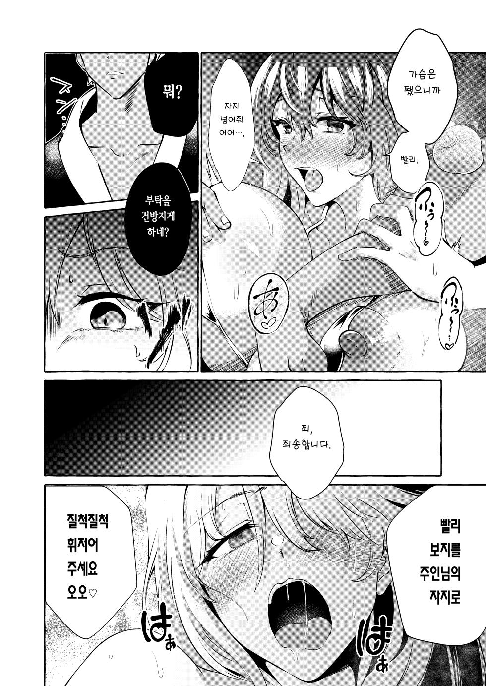 [Cross Country. (Kurokan)] Odei ni Saku ~Da~ | 진흙에 피어나다 ~타(墮)~ (Touhou Project) [Korean] [이거맛좀봐] [Digital] - Page 19