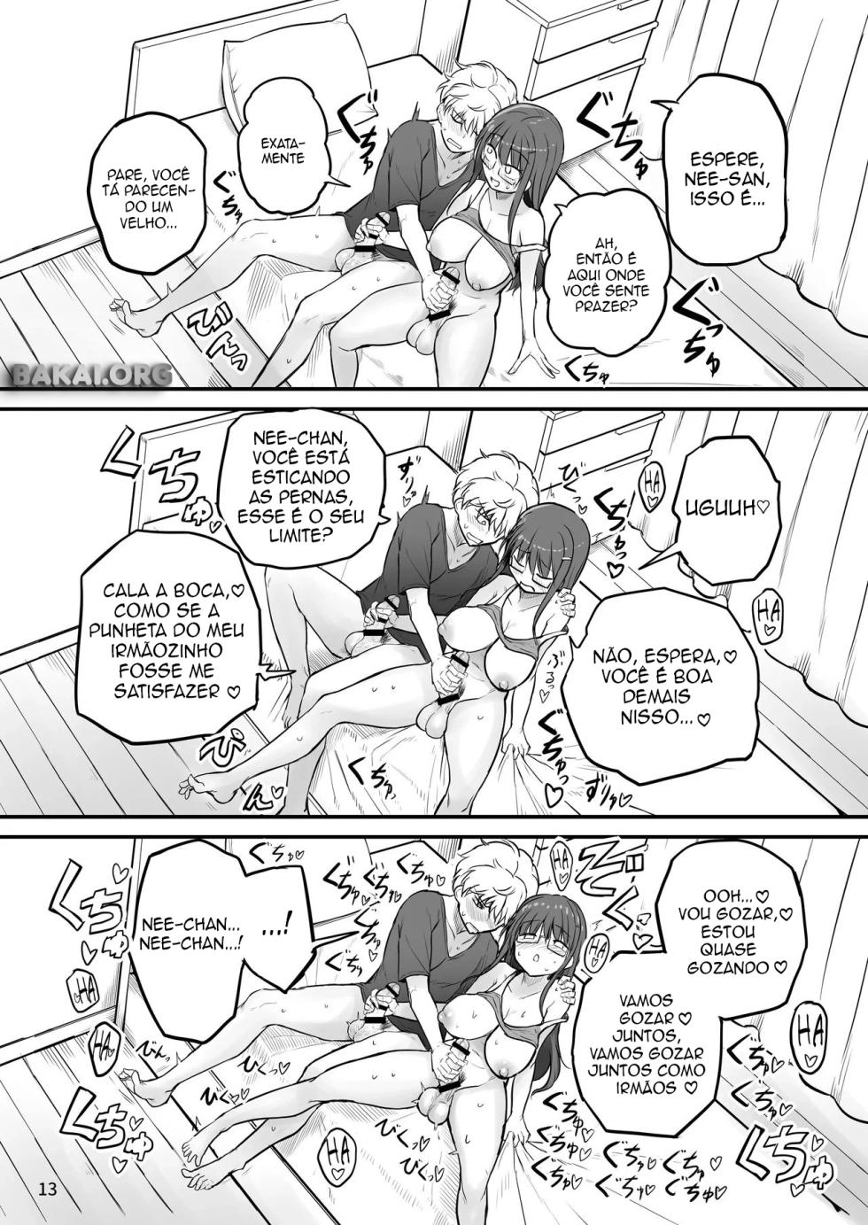 [Efuya (Messy)] Futanari Nechan to Isshoni Daso!! [Portuguese-BR] [Bakai.org] [Digital] - Page 13