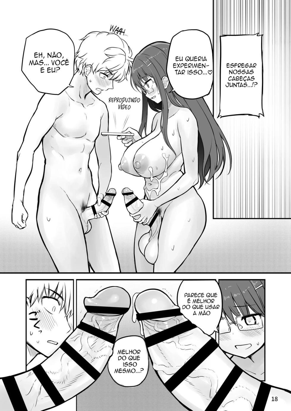 [Efuya (Messy)] Futanari Nechan to Isshoni Daso!! [Portuguese-BR] [Bakai.org] [Digital] - Page 18