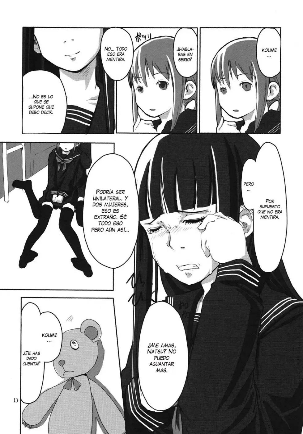 (C73) [Yubisaki Studio (Hidari Kagetora)] Les Chuu Life [ESPAÑOL] {CDLA} - Page 12