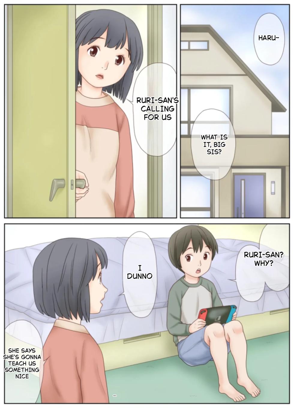 [Atori Akinao (Atori K)] Gibo no Shidou de Kyoudai de Sekkusu o Shite Shimatta Hanashi | HOW MY STEPMOM TRAINED MY SIS- TER AND I TO HAVE SEX TOGETHER [English] - Page 2