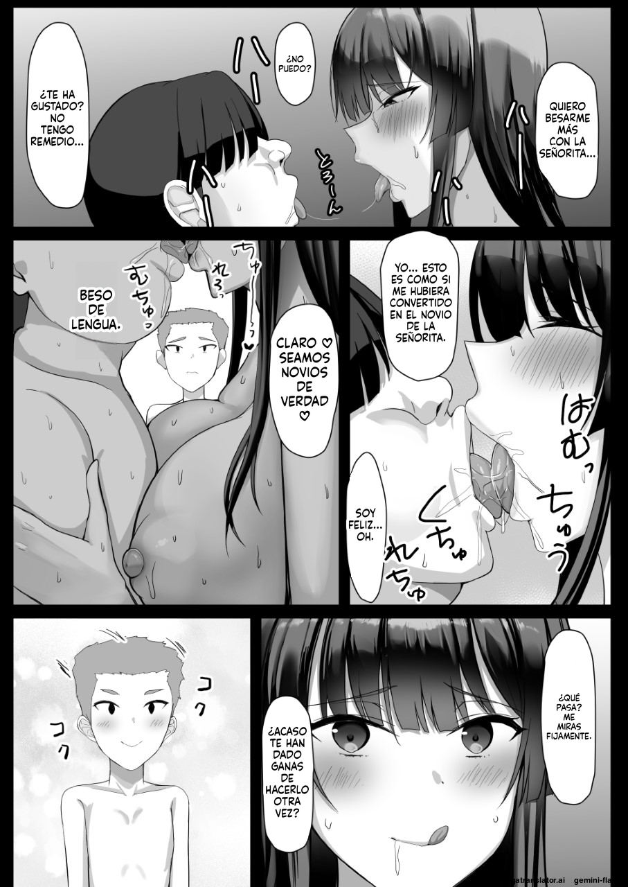 [Tamanohousa] Boku ga Saki ni Suki datta Kateikyoushi no Onee-san ga Tomodachi ni Yokodori Sareteta [Spanish] - Page 40