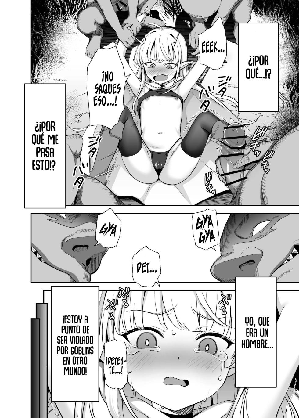 [LittleHopper, horonaminZ (Hashibiro Kou, horonamin)] TS Loli Oji-san wa Isekai de Haiboku Suru | El Oji-san convertido en loli es derrotado en otro mundo [Spanish] [Digital] - Page 4
