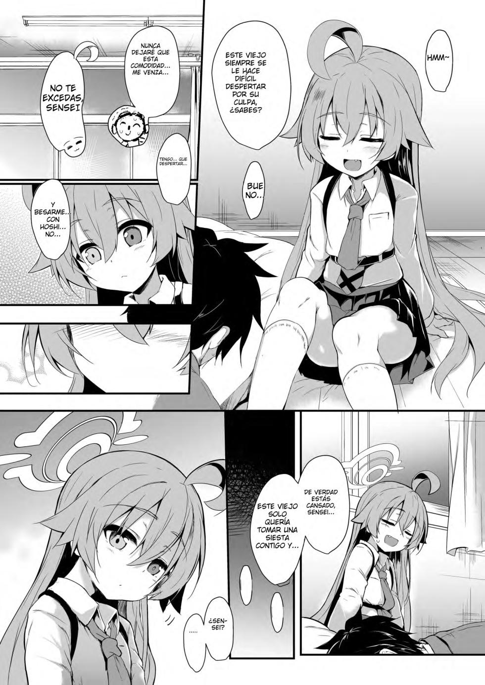 [ASTRONOMY (SeN)] Ojisan's Wet (Blue Archive) [Spanish] [Digital] - Page 5