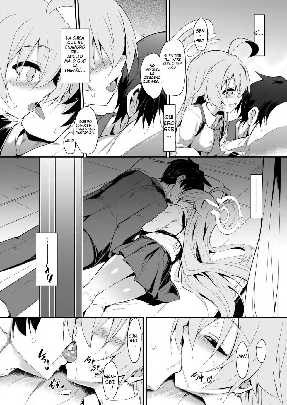 [ASTRONOMY (SeN)] Ojisan's Wet (Blue Archive) [Spanish] [Digital] - Page 7