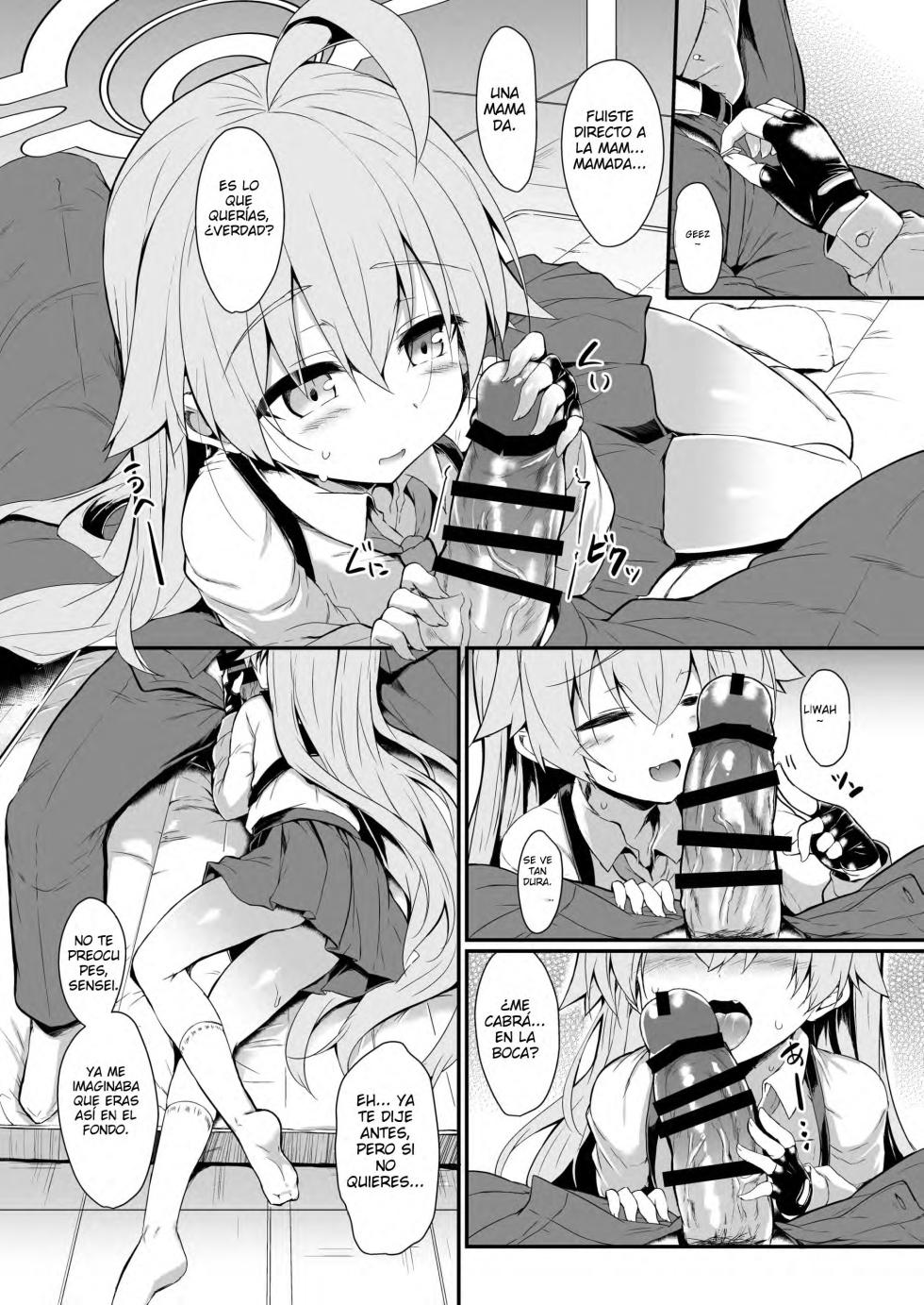 [ASTRONOMY (SeN)] Ojisan's Wet (Blue Archive) [Spanish] [Digital] - Page 9