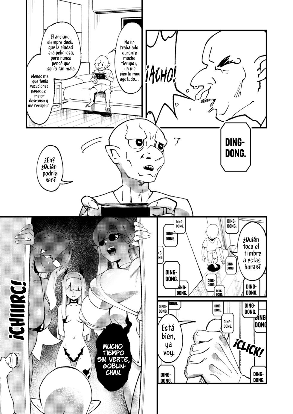 [ProudBanana] Goblin Sei Chiku 01｜Una Bestia Sexual Llamado Goblin 01 [Spanish] [Kotori Translations] [Decensored] - Page 29