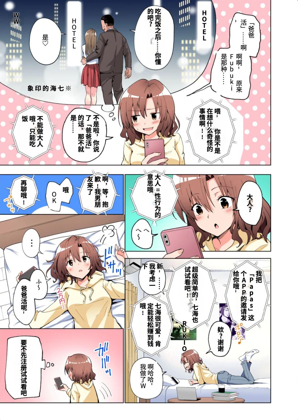 [かみか堂 (銀曜ハル)] パパ活はじめました総集編 -全彩版[AI Translated] - Page 8