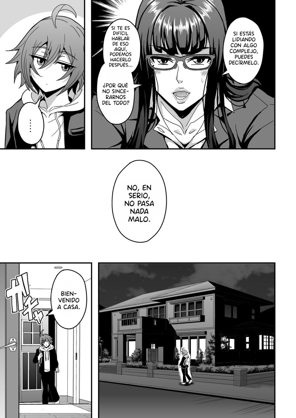 [MEAN MACHINE (Mifune Seijirou)] Kyoushi to Mama to Koibito no Kao｜El Rostro de una profesora, una madrastra y una amante [Spanish] [BigDaddy Scan] - Page 4