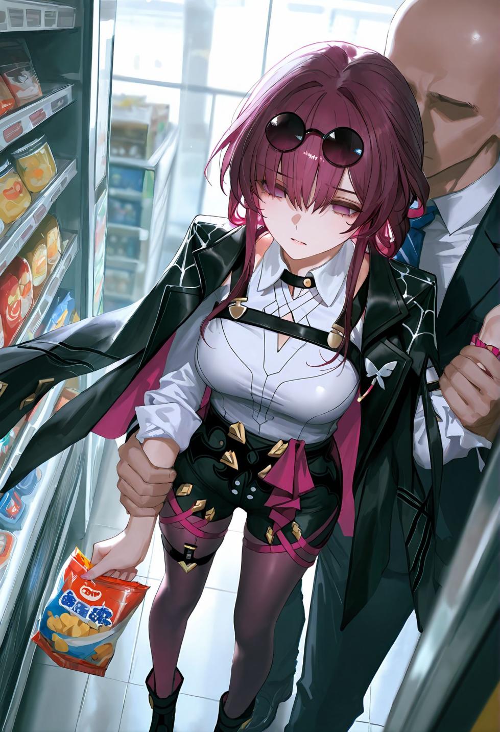 【星柱力】 コンビニで物を盗んだカフカ、罰を受けなければならない[AI Generated] - Page 5