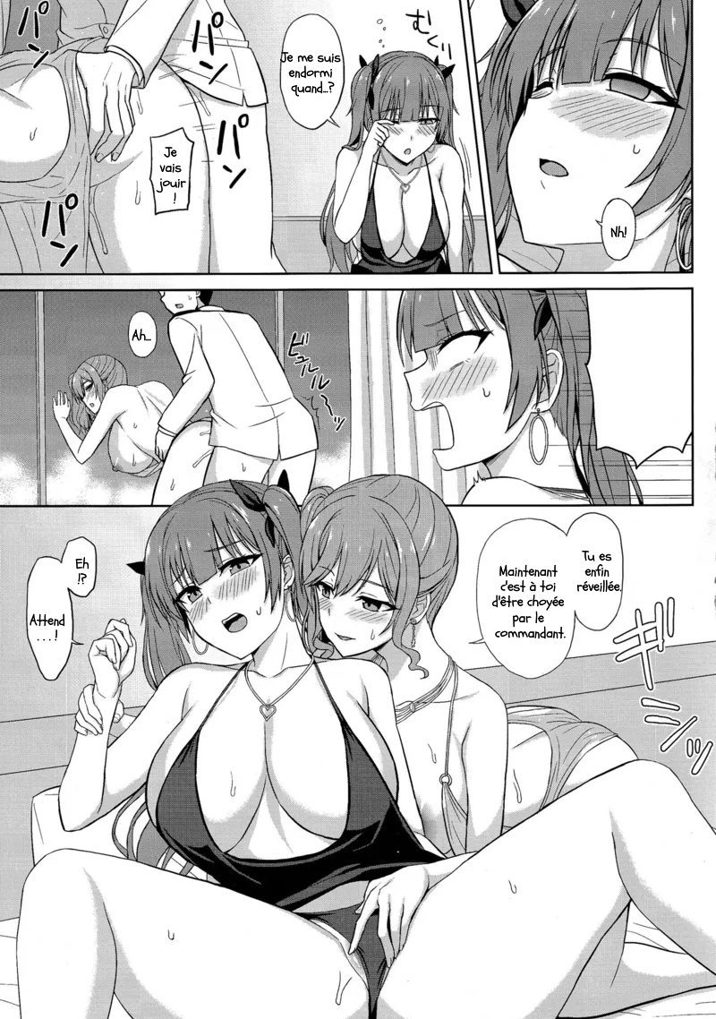 (C101) [Kaki no Tane (Summer)] Shinya no Union Party | St Louis et Honolulu, la fête de minuit (Azur Lane) [French] - Page 10