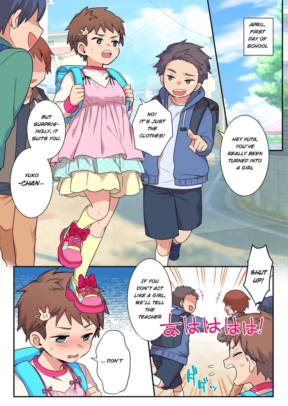 [Chijoku An (Yunogi)] Josou Taikou de Kyousei sareru Otokonoko-tachi (English) - Page 5