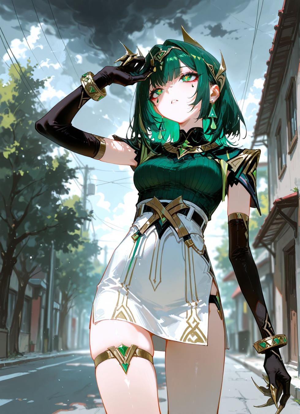 【星柱力】 ネフェル、男湯に挑戦 [AI Generated] - Page 2